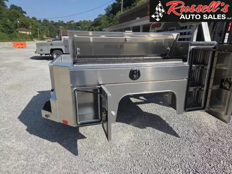 New 2027 Martin Truck Bodies Aluminum Gooseneck Service Body SRW 6.5' GMC / Chevy / Ford SMOOTH APPEARANCE Gooseneck Bodies