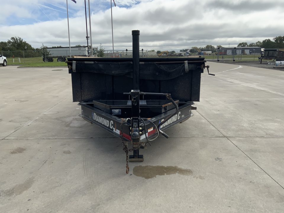 Used 2021 Diamond C Trailers LPT 207 82 X 14 Dump Trailer