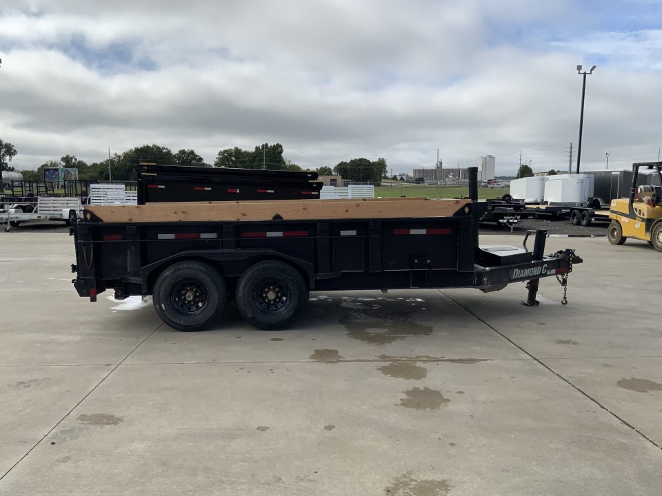 Used 2021 Diamond C Trailers LPT 207 82 X 14 Dump Trailer