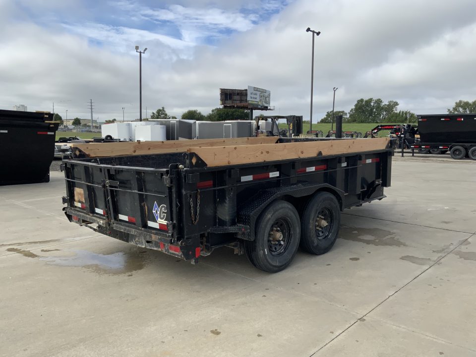 Used 2021 Diamond C Trailers LPT 207 82 X 14 Dump Trailer