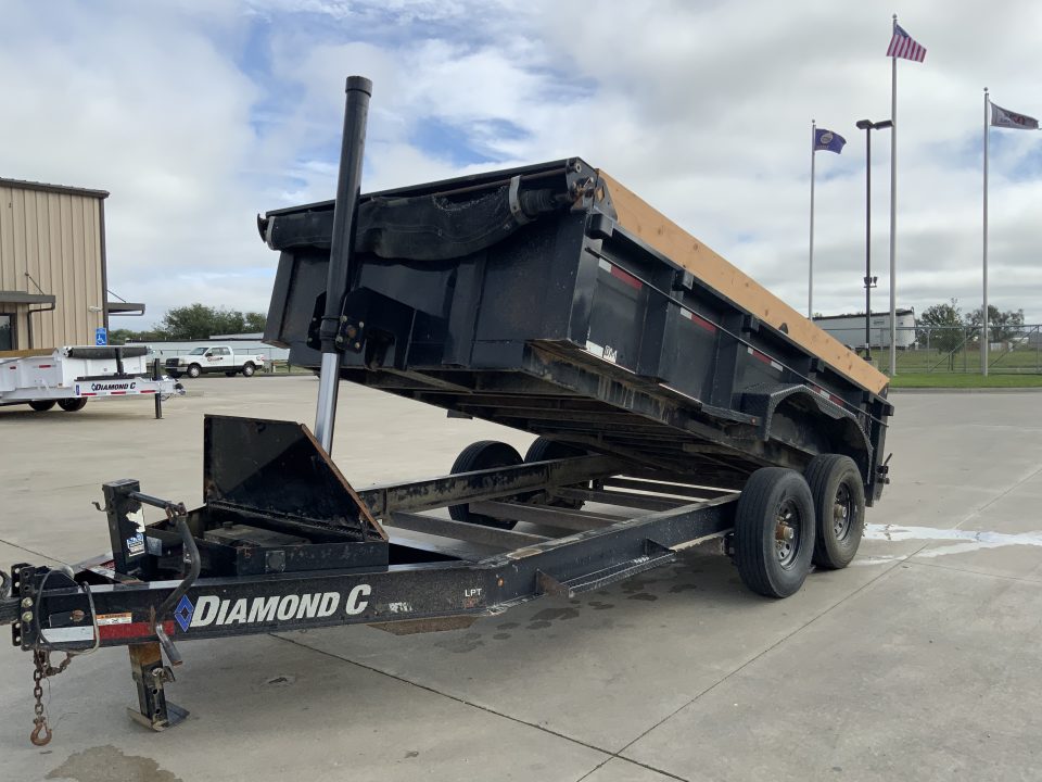 Used 2021 Diamond C Trailers LPT 207 82 X 14 Dump Trailer