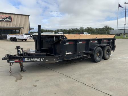 Used 2021 Diamond C Trailers LPT 207 82 X 14 Dump Trailer