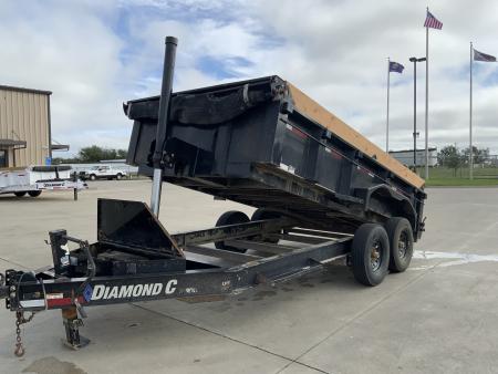 Used 2021 Diamond C Trailers LPT 207 82 X 14 Dump Trailer