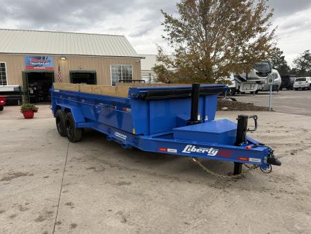 New 2027 Liberty Industries LD16K83X16B8TSHS Dump Trailer
