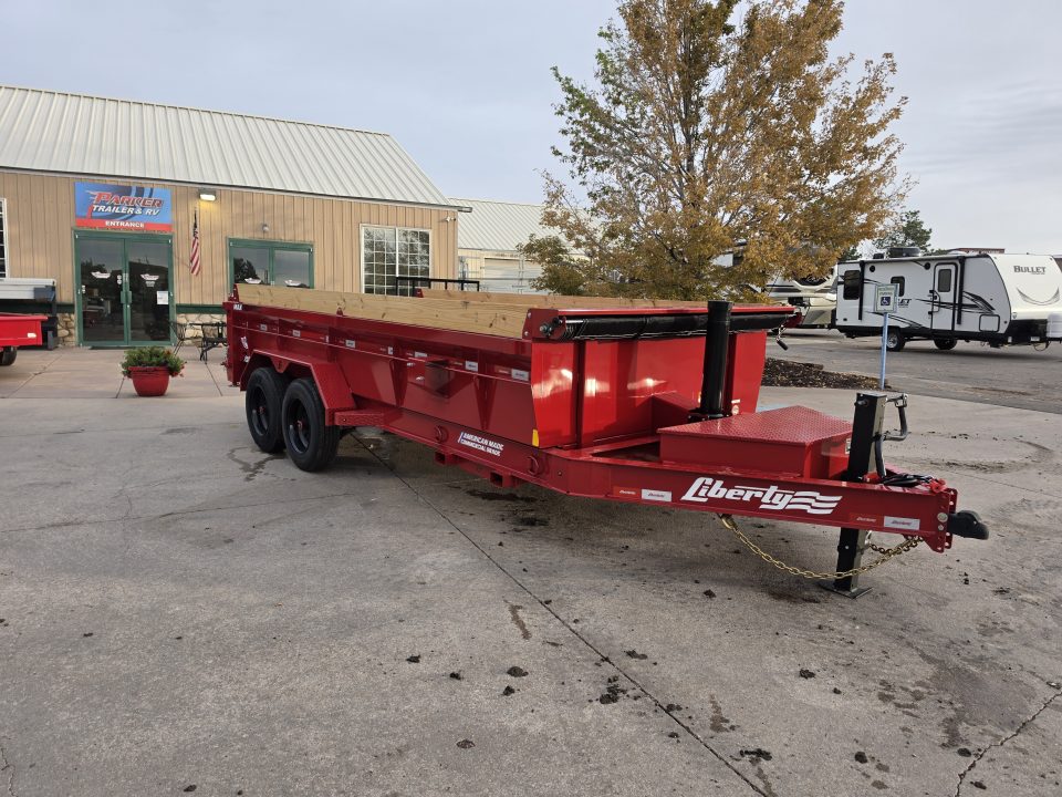 New 2027 Liberty Industries LD16K83X16B8TSHS Dump Trailer