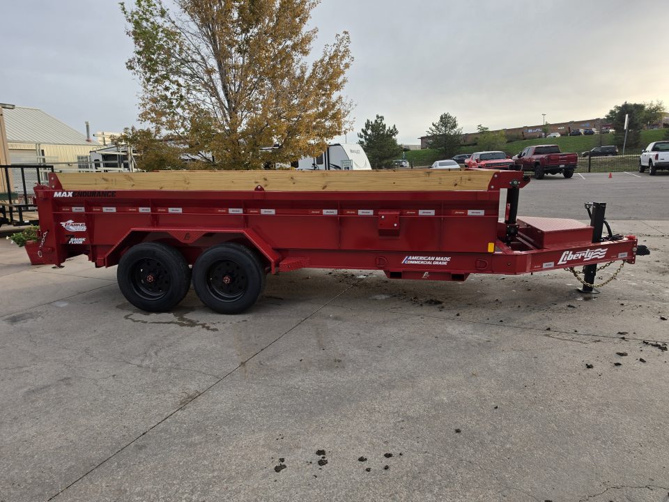 New 2027 Liberty Industries LD16K83X16B8TSHS Dump Trailer