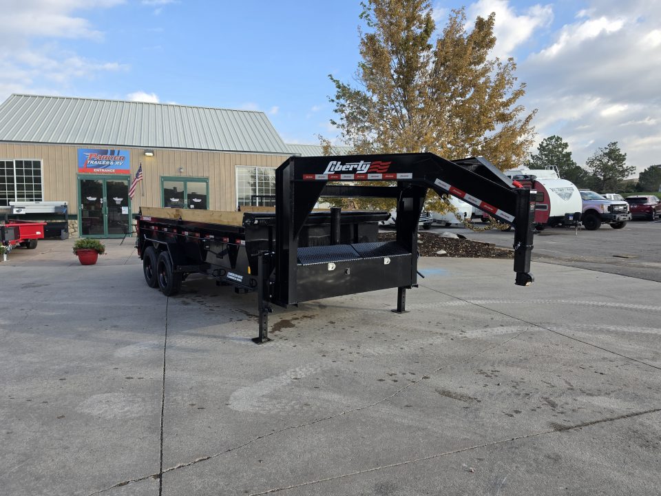New 2027 Liberty Industries LD16K83X16B8TSGN Dump Trailer