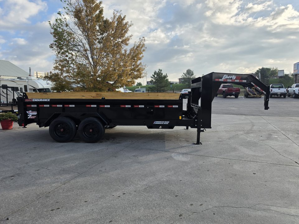 New 2027 Liberty Industries LD16K83X16B8TSGN Dump Trailer