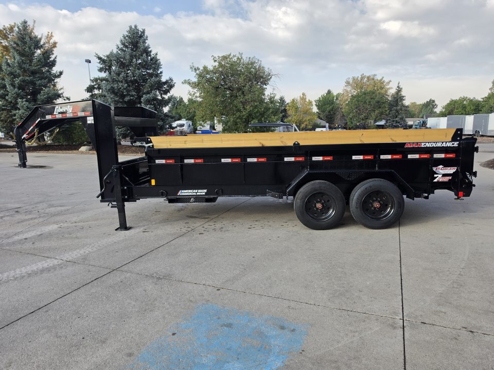 New 2027 Liberty Industries LD16K83X16B8TSGN Dump Trailer