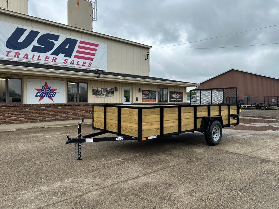 New 2026 AMO 76x14 Woodside Utility Trailer