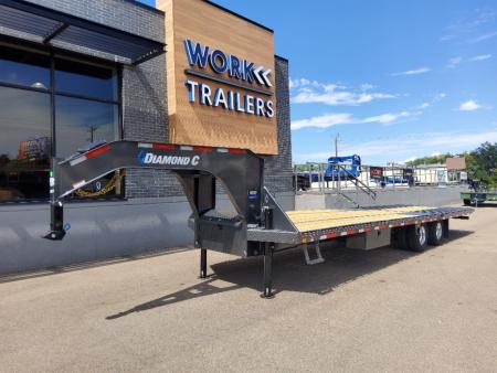 New 2027 Diamond C Trailers FMAX212HDT 2.0 Flatbed Trailer