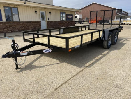 New 2027 AMO 82x16 TA2 Low Side 7K Landscape Trailer