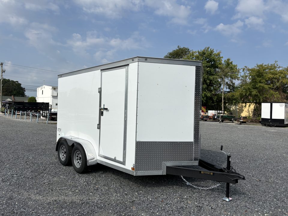 New 2027 Covered Wagon Trailers 7X12TA-7K GVWR Cargo / Enclosed Trailer