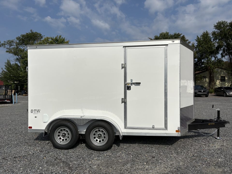 New 2027 Covered Wagon Trailers 7X12TA-7K GVWR Cargo / Enclosed Trailer