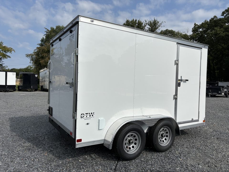 New 2027 Covered Wagon Trailers 7X12TA-7K GVWR Cargo / Enclosed Trailer