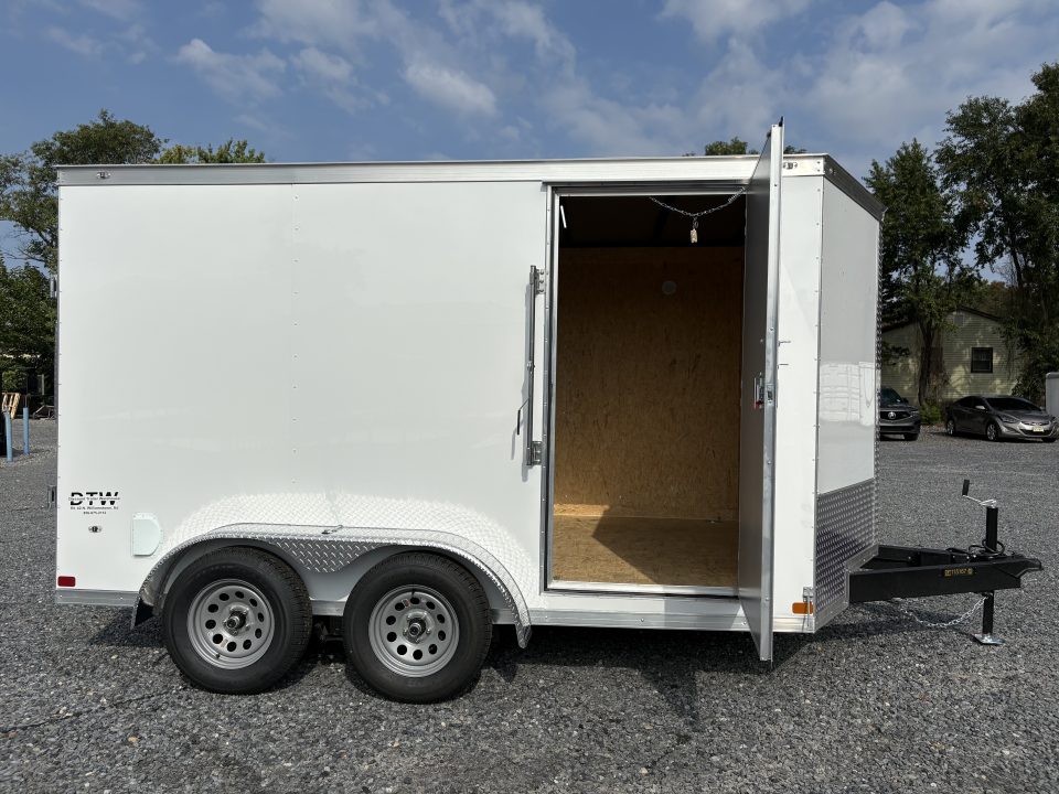 New 2027 Covered Wagon Trailers 7X12TA-7K GVWR Cargo / Enclosed Trailer