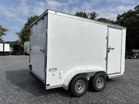 New 2027 Covered Wagon Trailers 7X12TA-7K GVWR Cargo / Enclosed Trailer
