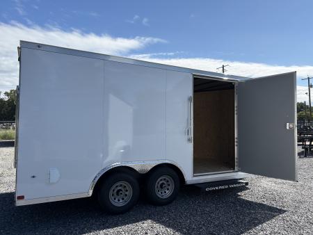 New 2027 Covered Wagon Trailers 8.5X16TA-10K GVWR Cargo / Enclosed Trailer