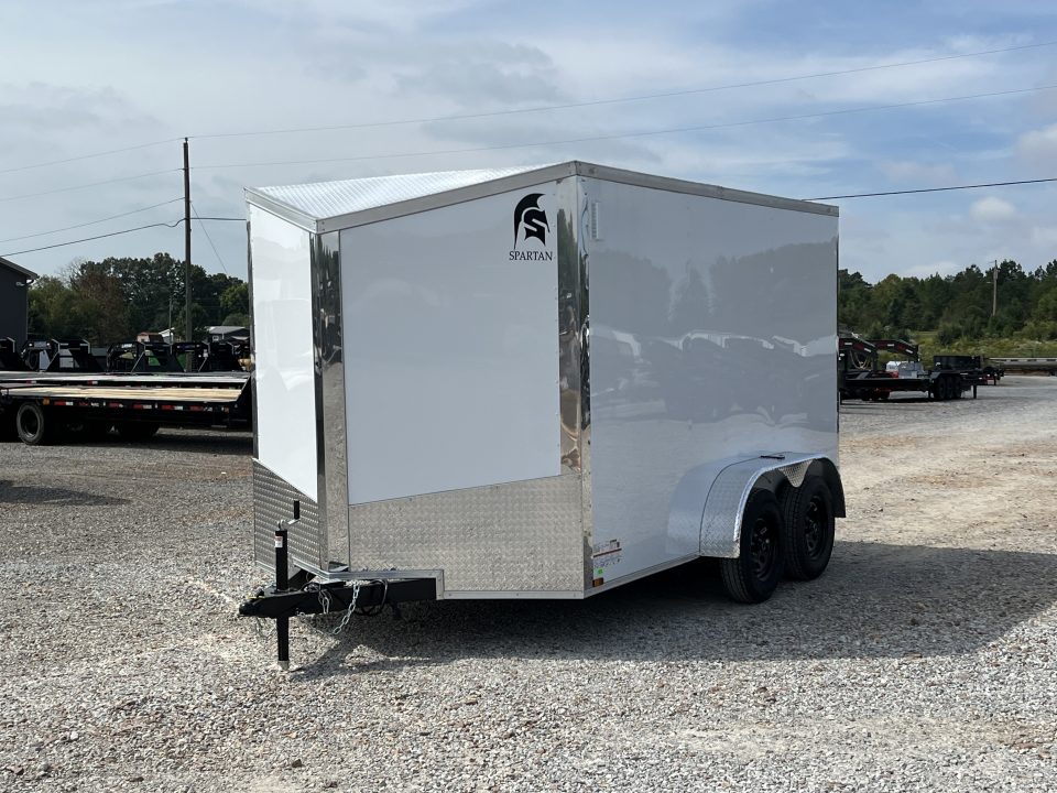 New 2027 Spartan 7'X12' 7k Enclosed Trailer
