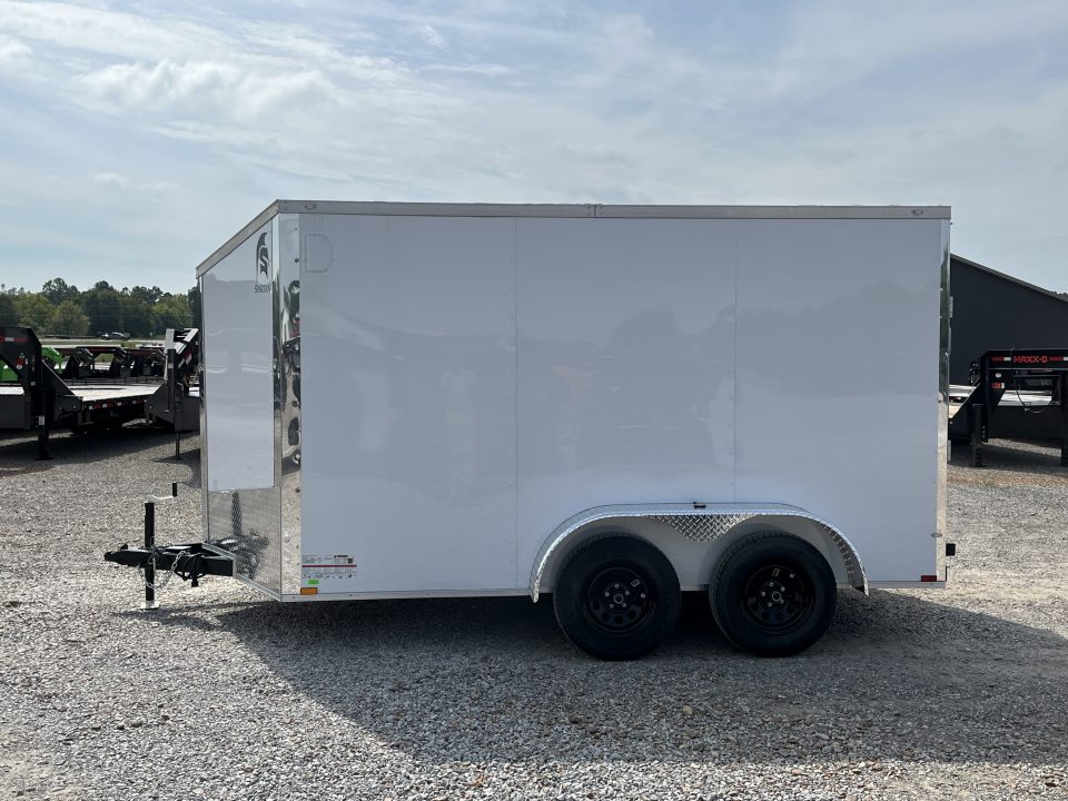 New 2027 Spartan 7'X12' 7k Enclosed Trailer