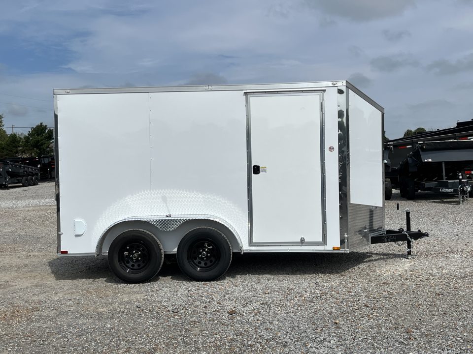 New 2027 Spartan 7'X12' 7k Enclosed Trailer