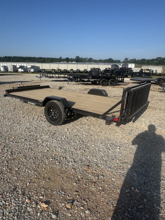 New 2027 Big Tex Trailers 35UT SINGLE AXLE UTILITY W/ BI-FOLD RAMP GATE/ 83X14 Utility Trailer