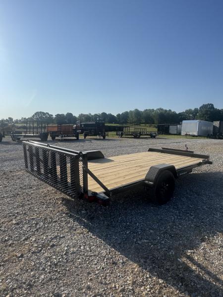 New 2027 Big Tex Trailers 35UT SINGLE AXLE UTILITY W/ BI-FOLD RAMP GATE/ 83X14 Utility Trailer