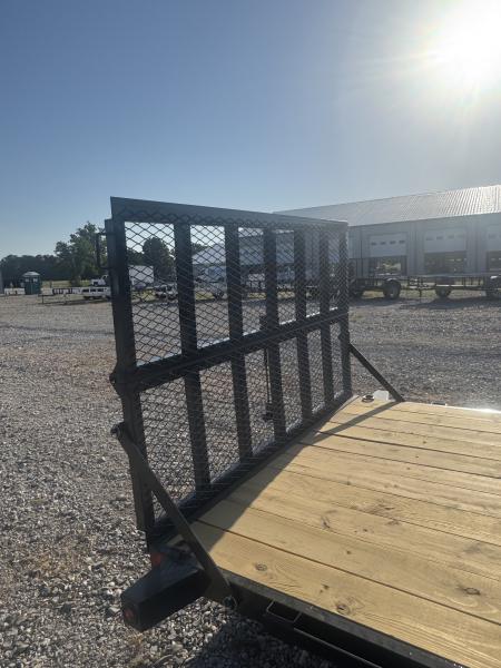 New 2027 Big Tex Trailers 35UT SINGLE AXLE UTILITY W/ BI-FOLD RAMP GATE/ 83X14 Utility Trailer