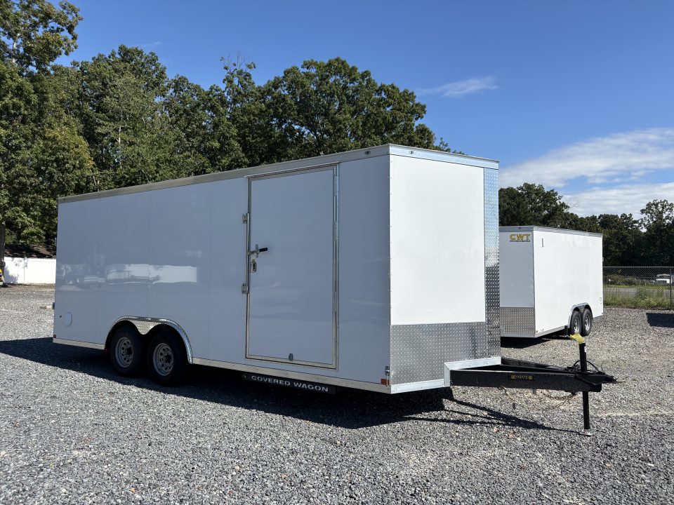 New 2027 Covered Wagon Trailers 8.5X20-10K GVWR Cargo / Enclosed Trailer