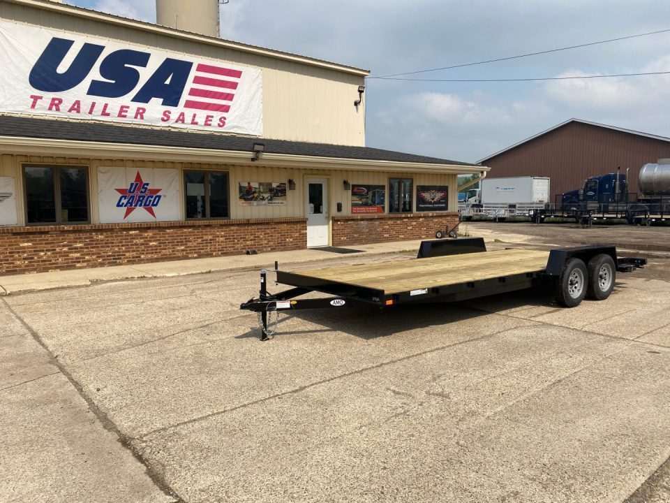 New 2026 AMO 82x20 TA1 Flat Deck 7K Car Hauler