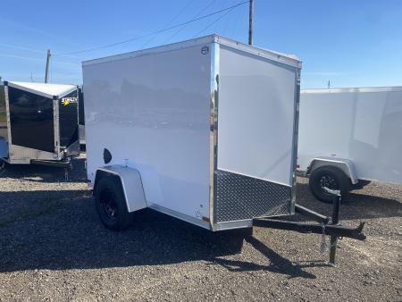 New 2027 US Cargo 5x8 V-Nose 3k Ramp Door w/5ft 6in Interior Cargo / Enclosed Trailer