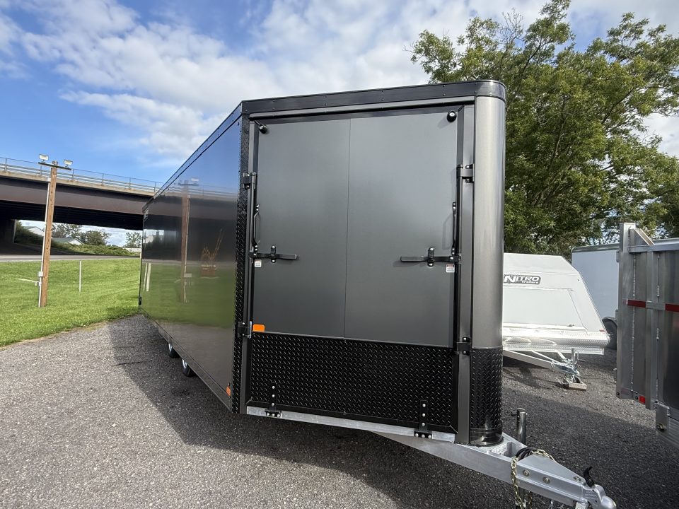 New 2027 Nitro 101X22 Deckover Drive in/out Snowmobile Trailer