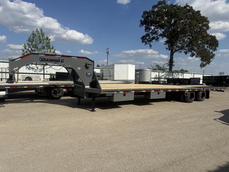 New 2027 Diamond C Trailers FMAX212 102X35 HYD PACESETTER Gooseneck Bodies