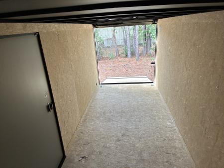 New 2027 Covered Wagon 7x16 Cargo / Enclosed Trailer, 84" Int Ht, .080 Polycore, 4-D-Rings !!