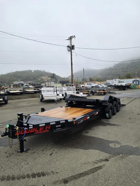 New EQUIPMENT SPLIT TILT 2027 Double A CT217-24 23000 GVWR TRIPLE AXLE TRAILER