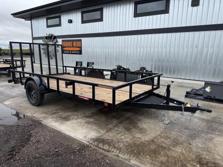 New 2027 Commander Trailers 7x14UD3K Utility Trailer