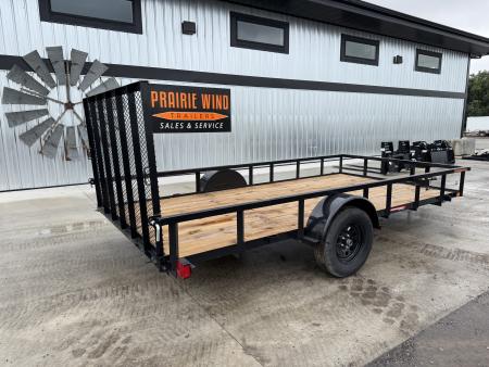 New 2027 Commander Trailers 7x14UD3K Utility Trailer