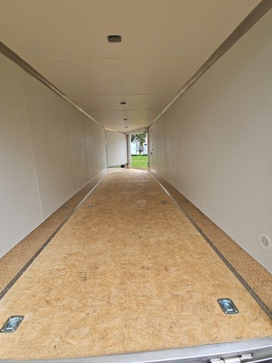 New 7x29 Stealth Trailers 4 place Snowmobile Trailer Aluminum PREMIUM