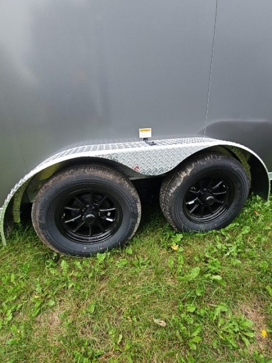 New 7x29 Stealth Trailers 4 place Snowmobile Trailer Aluminum PREMIUM