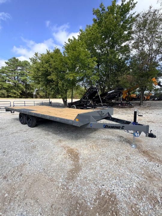 New 2027 Diamond C Trailers 9.9K GDD 206 Package 20'X102" Equipment Trailer