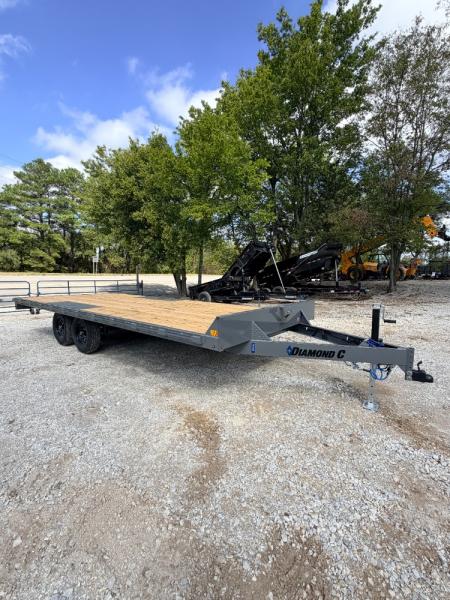 New 2027 Diamond C Trailers 9.9K GDD 206 Package 20'X102" Equipment Trailer