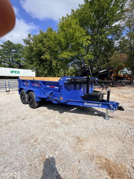 New 2027 Diamond C Trailers 9.9K MDT 206 Package 12'X77  Dump Trailer