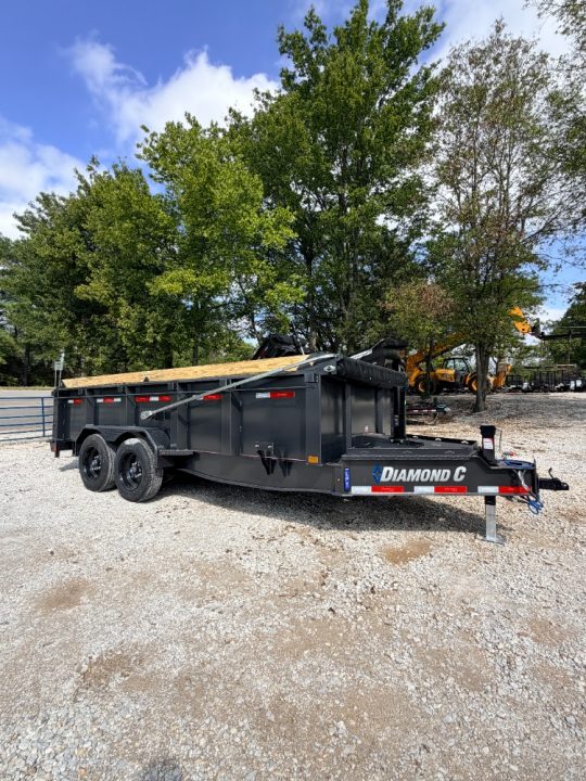 New 2027 Diamond C Trailers 18K LPT 208 Package 16'X81" Dump Trailer