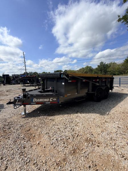 New 2027 Diamond C Trailers 18K LPT 208 Package 16'X81  Dump Trailer