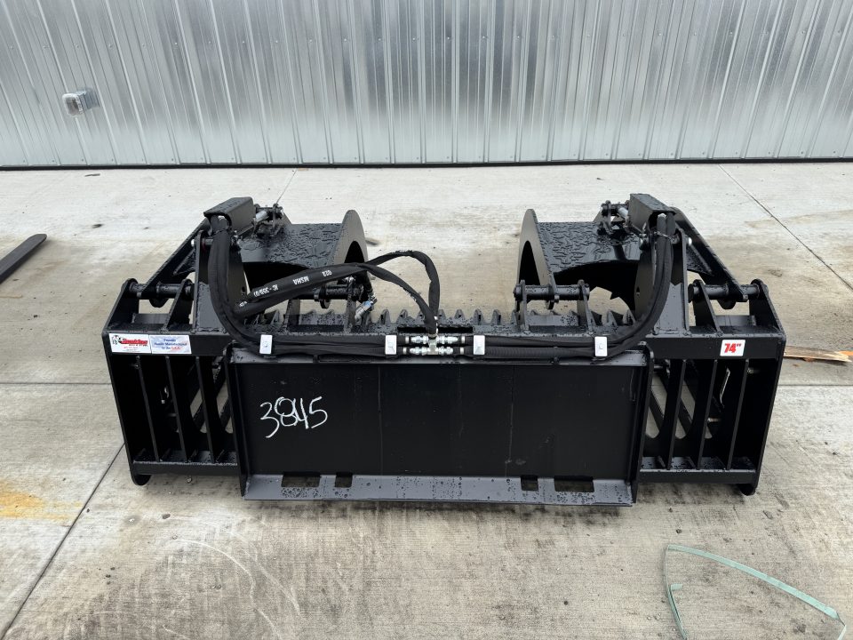 New 2027 Jenkins Iron and Steel 74" Rock Grapple Bucket Attachment