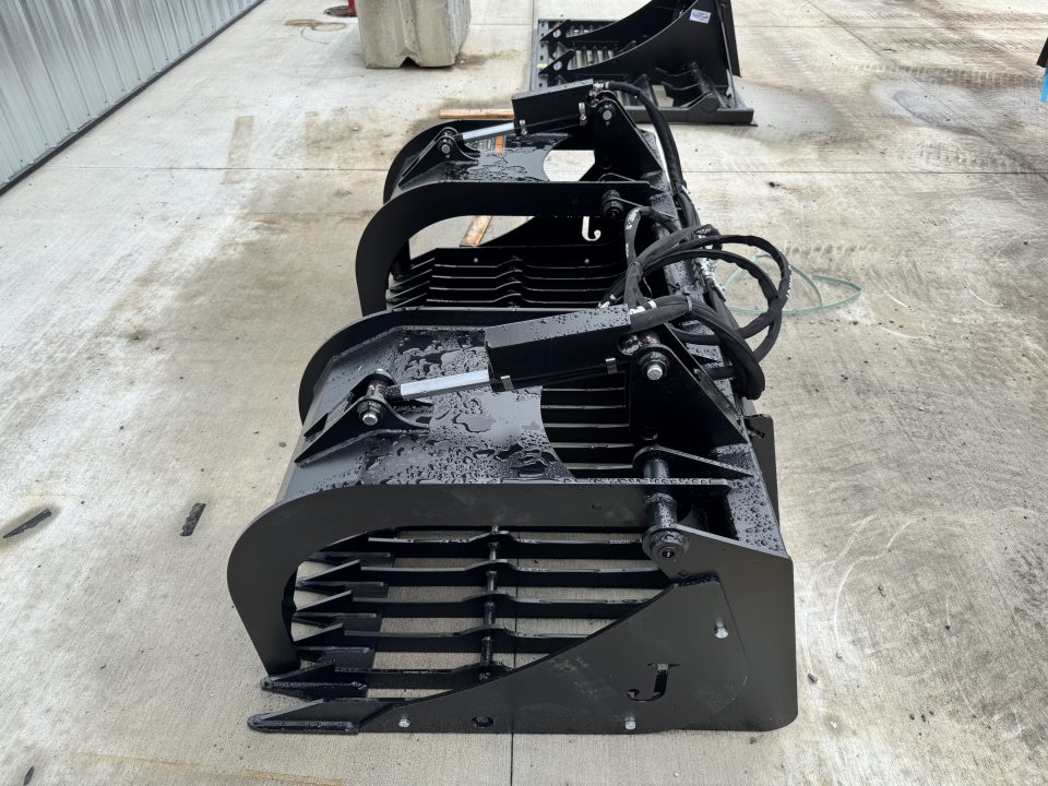 New 2027 Jenkins Iron and Steel 74" Rock Grapple Bucket Attachment