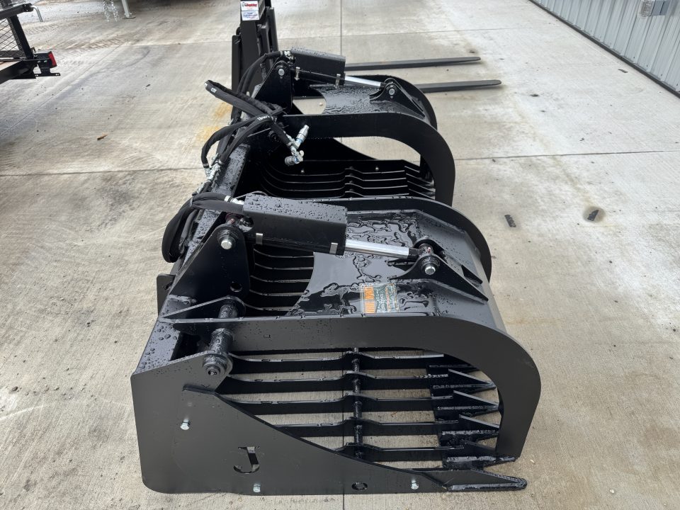 New 2027 Jenkins Iron and Steel 74" Rock Grapple Bucket Attachment
