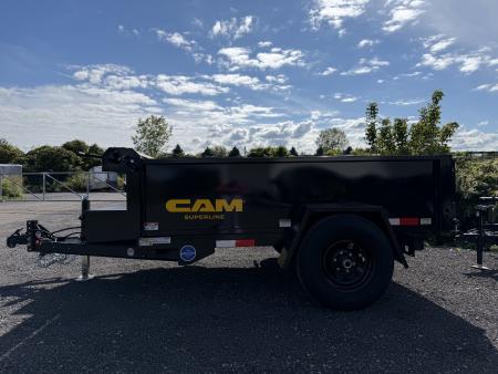 New 2027 CAM Superline 5X8 Single Ram Homeowner Dump Trailer 5K