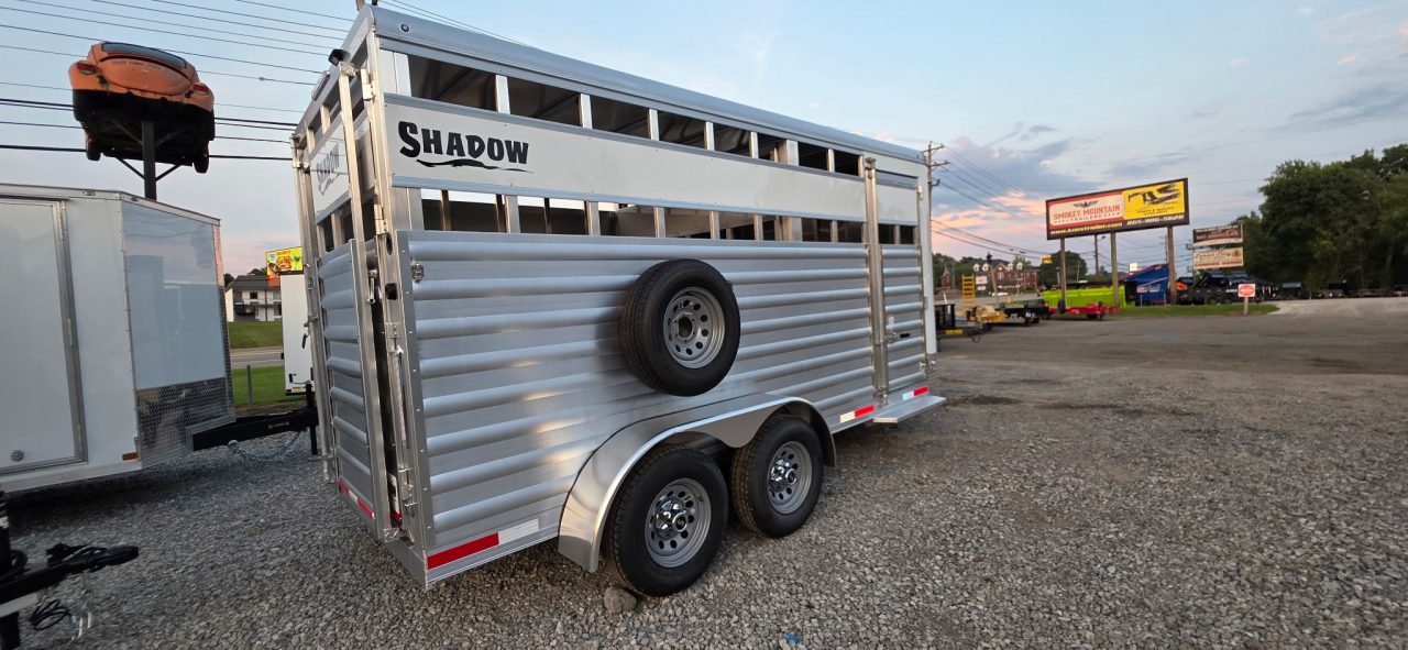 New 2027 Shadow 16' RANCHER Stock / Stock Combo Trailer