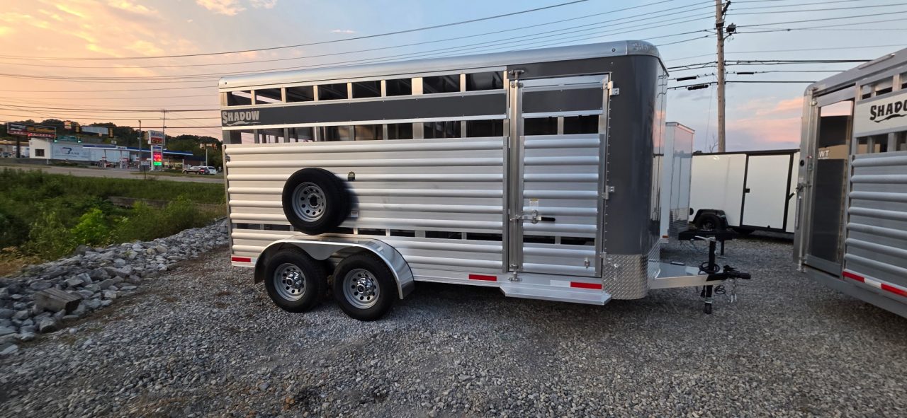 New 2027 Shadow 16' RANCHER Stock / Stock Combo Trailer